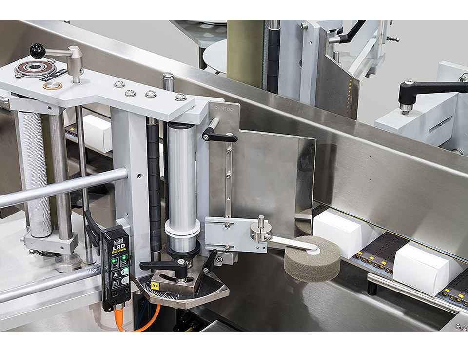 BRONCO Model 130TE Tamper Evident Seal Labeler NJM